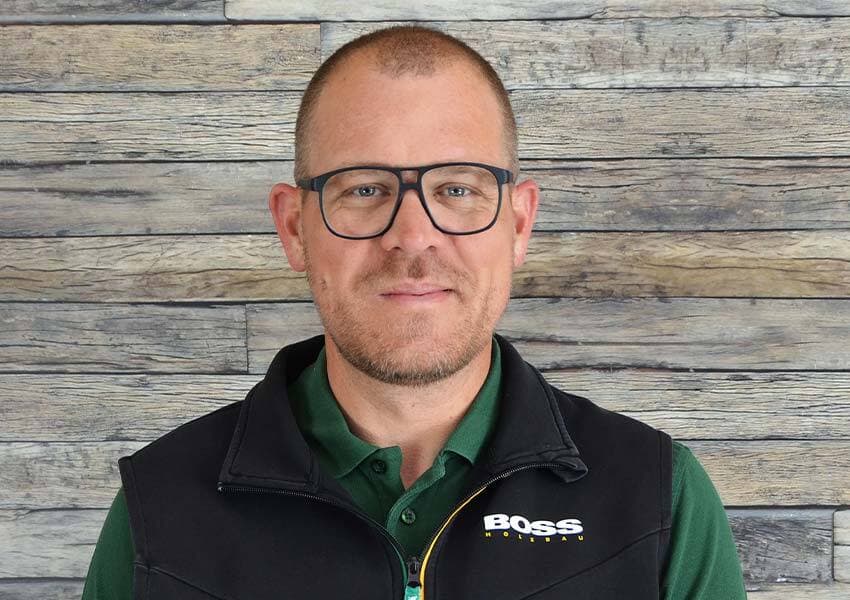 Benjamin Boss, Geschäftsführer von Boss Holzbau